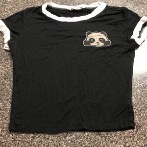 🖤🐼Panda crop top🖤🐼